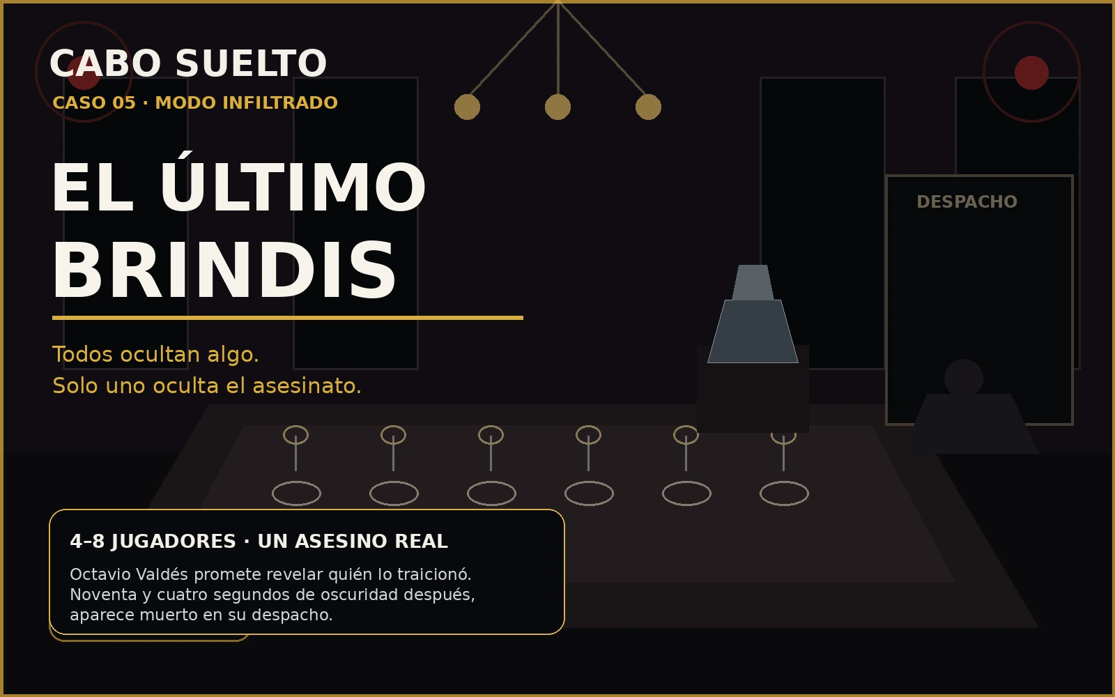 Cabo Suelto · Caso 05 El Último Brindis